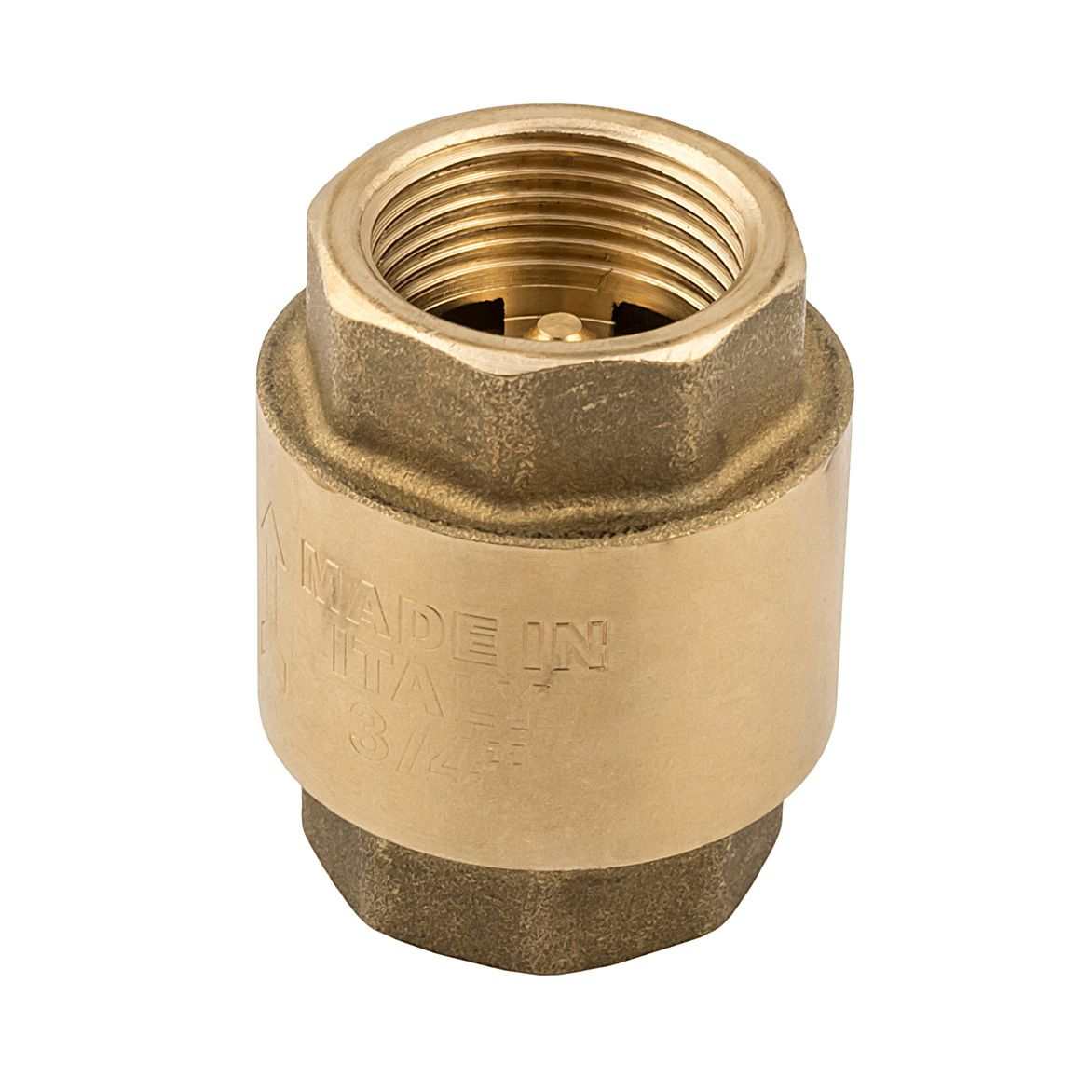 Клапан обратный латунный с металлическим затвором ELSEN 1/2"