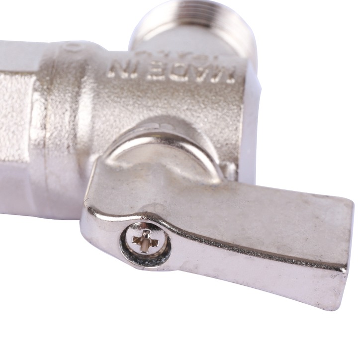 STOUT Кран шаровой угловой для бытовой техники 1/2"