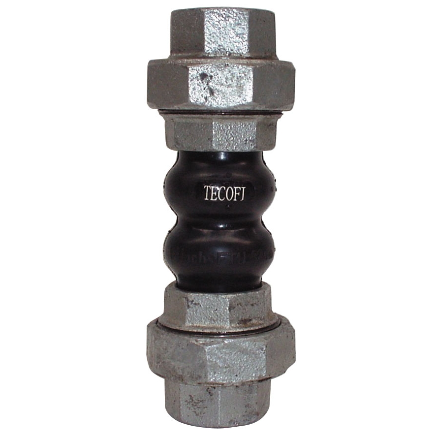 Компенсатор резиновый Tecofi Ду50 муфтовый с нейлоновым кордом EPDM