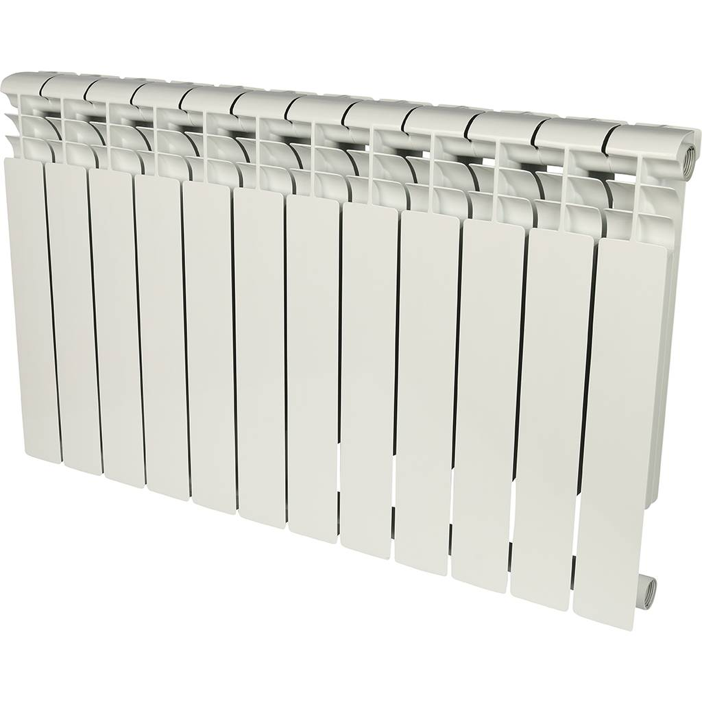 Радиатор алюминиевый ROMMER Profi 500 (AL500-80-80-100) 500 мм 12 секций