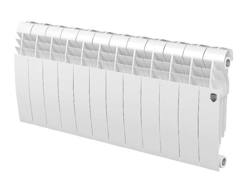 Радиатор биметаллический Royal Thermo BiLiner 350 /Bianco Traffico x 12 секций