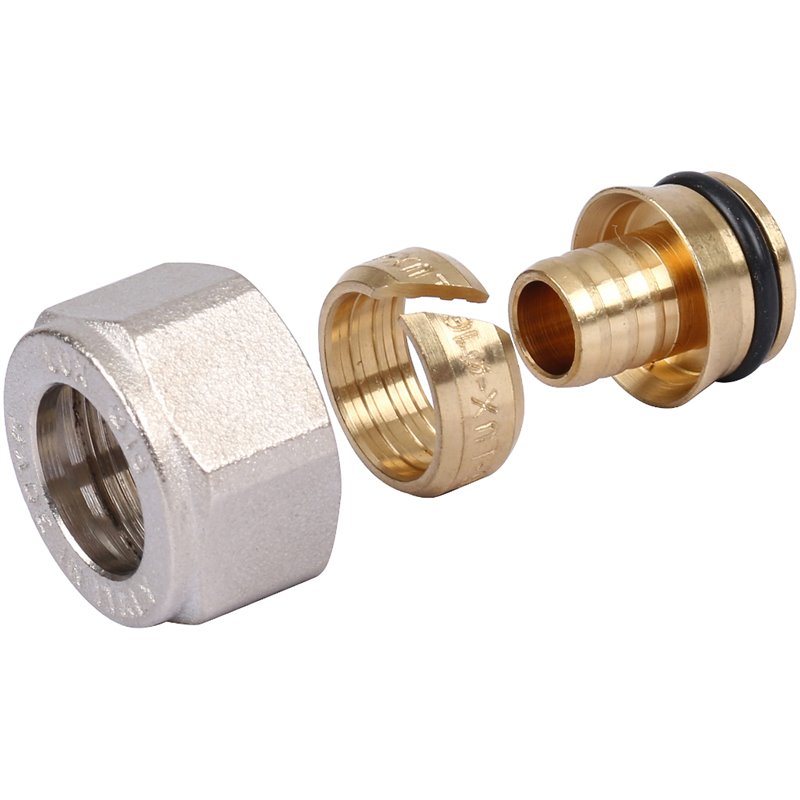 Компрессионный фитинг Luxor TP 95 16 х 2,2 для труб из полипропилена и сшитого полиэтилена М24x19