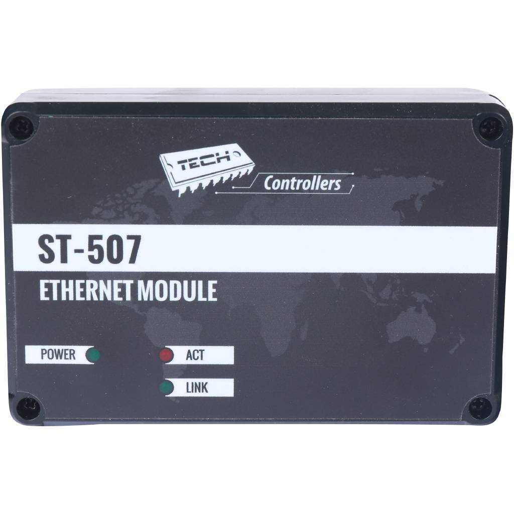 Интернет-модуль TECH ST-507 проводной для контроллеров TECH L-7 и TECH L-8 для водяного теплого пола