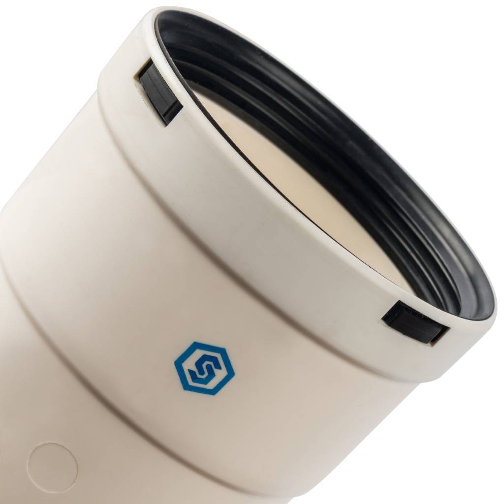 Тройник STOUT DN80 п/п/м Т-образный PP-FE