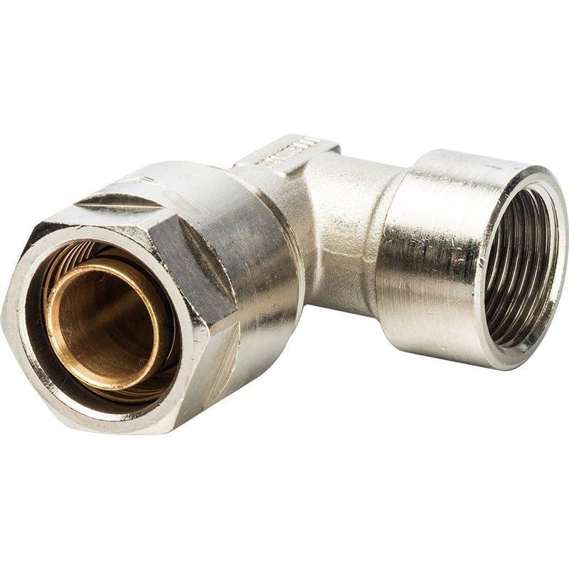 Уголок 90° Prandelli Multyrama 26х3,0х3/4" ВР для металлопластиковых труб