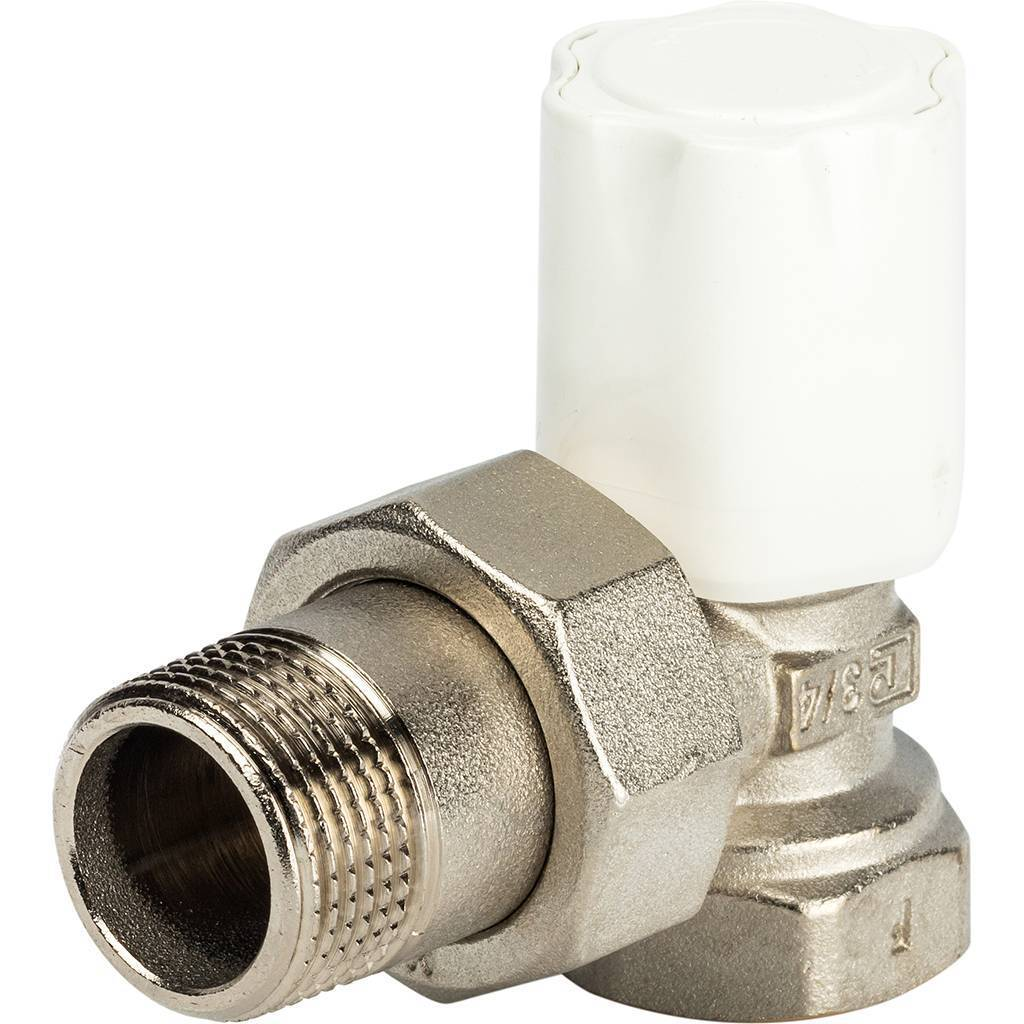 Регулирующий вентиль Luxor RS 02 3/4 ручной угловой