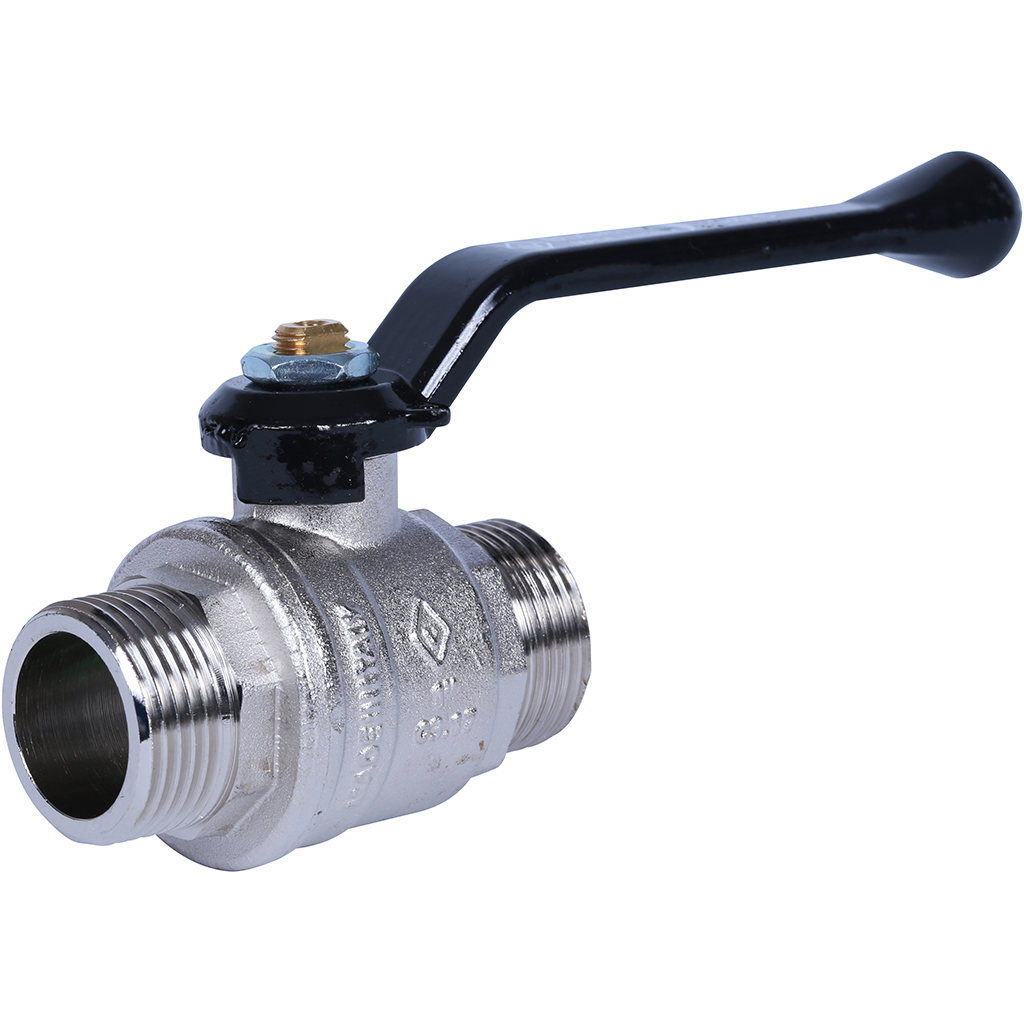 BUGATTI Oregon Oregon Кран шаровой (ручка-рычаг алюминий) нар-нар резьба 1"