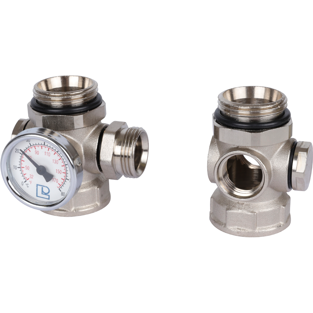 Байпасный вентиль Luxor VB 753 для группы GM1192 с термометром 