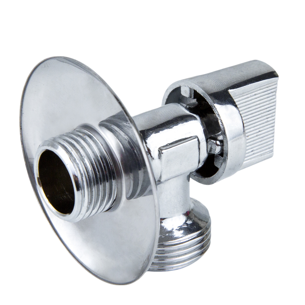 Кран шаровой Aquasfera 1044 G1/2"х3/4" Ру10 НР бытовой переходной (бабочка) с отражателем