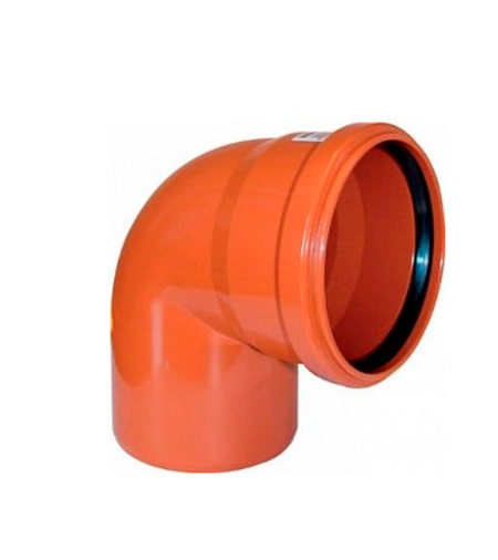 Отвод Sinikon НПВХ D200х87°