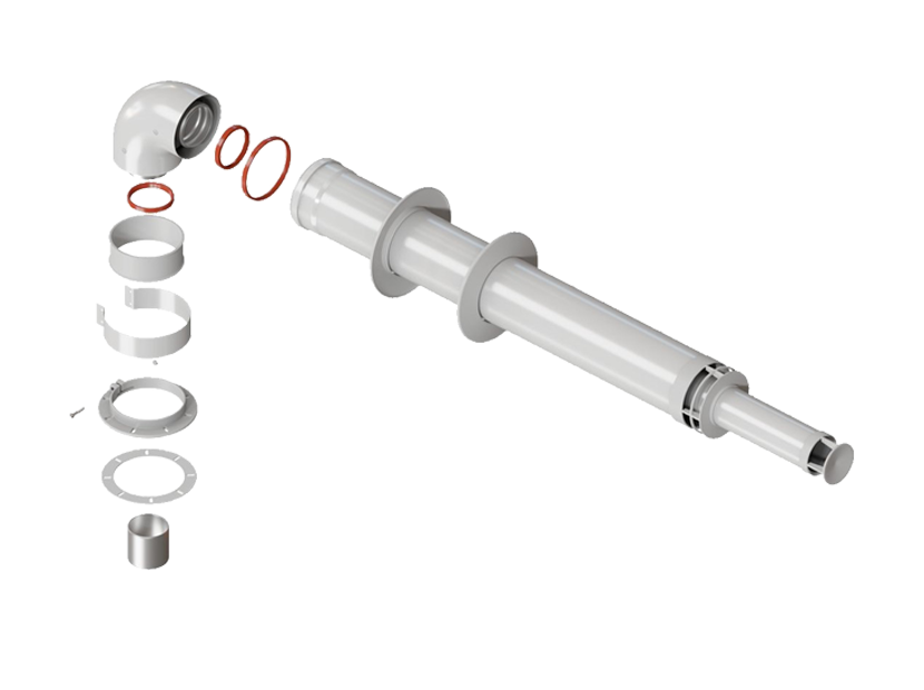 Комплект коаксиальный Royal Thermo АНТИЛЕД 60/100 L=1000 мм универсальный