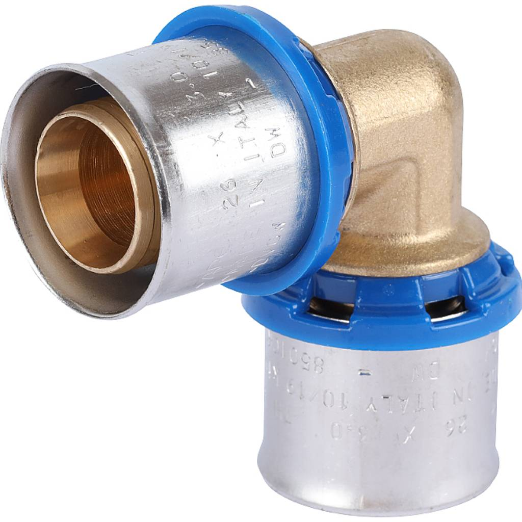 Угольник 90° APE 26x26 для металлопластиковых труб