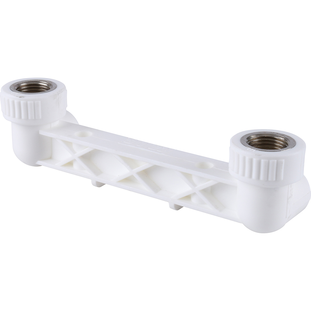 Kalde 20х1/2" Настенный комплект для смесителя для полипропиленовых труб под сварку (цвет белый)