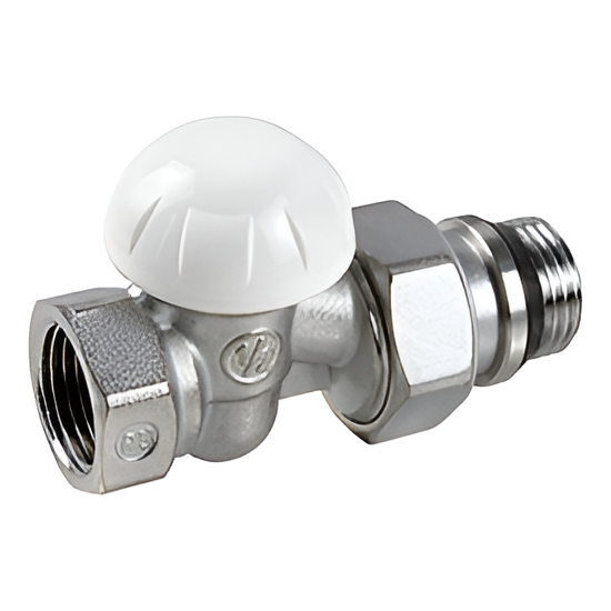 Запорный клапан Giacomini R15TG Ду25 Ру16 ВР прямой с герметичной прокладкой