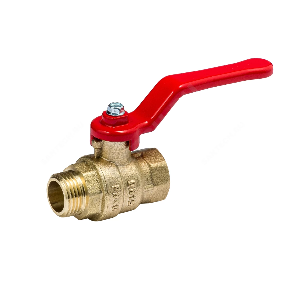 Кран шаровой Dist Эксперт Ду25 Ру40 ВР/НР полнопроходной (рычаг)