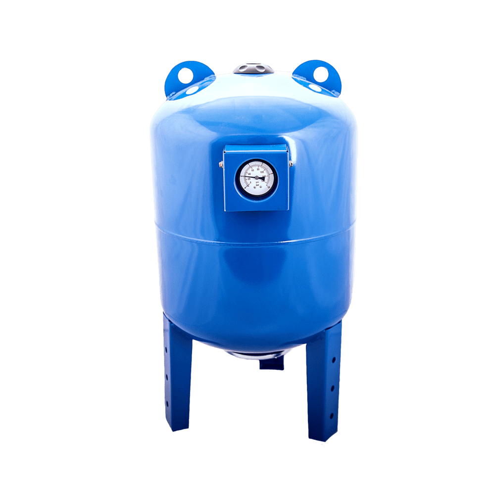 Гидроаккумулятор Aquario 60л. (вертикальный с манометром)