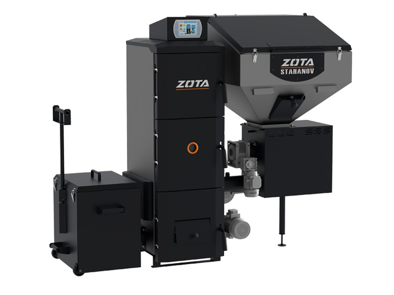 Напольный твердотопливный котел ZOTA STAHANOV 35кВт 2S-520