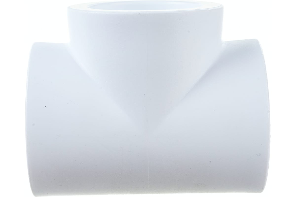 Тройник РосТурПласт PP-R Дн63 (белый)