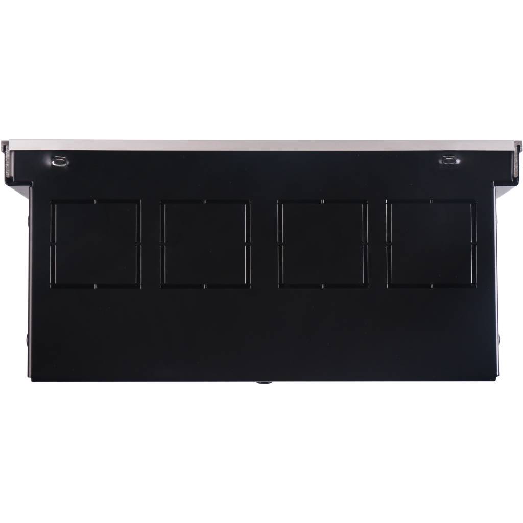 STOUT Конвектор внутрипольный SCN 110.240.1600 (Решётка роликовая, анодированный алюминий)