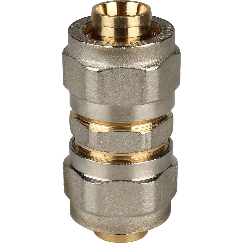 Муфта STOUT 20х20 соединительная для металлопластиковых труб (винтовой)