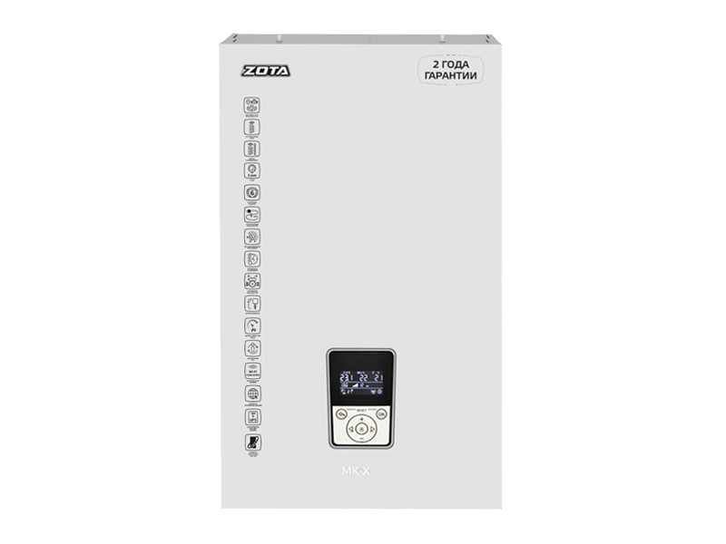 Настенный электрический котел ZOTA MK-X 12 (12 кВт 380В, одноконтурный)