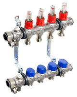 Коллекторная группа ELSEN НГ 1", 3 контура 3/4" EK, нержавеющая сталь