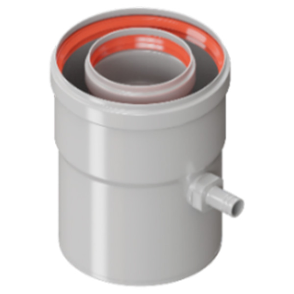 Конденсатоотводчик ROMMER D60/100 коаксиальный универсальный