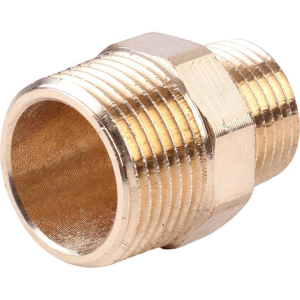 Viega 3245 Ниппель переходной НН, 3/4х1/2, бронза