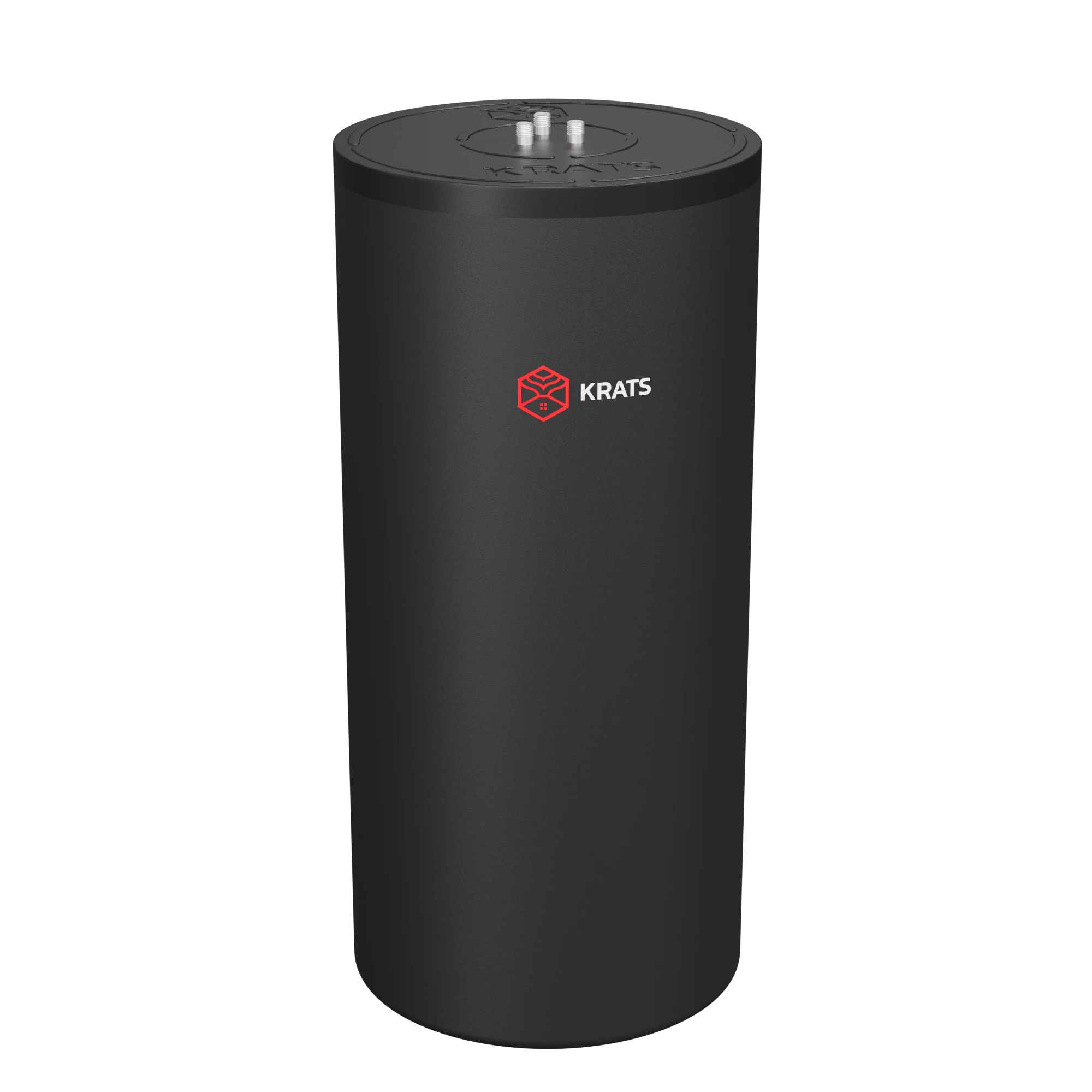 Бойлер косвенного нагрева “бак в баке” KRATS PREMIUM 300 (1 т/о, 283 л) черный