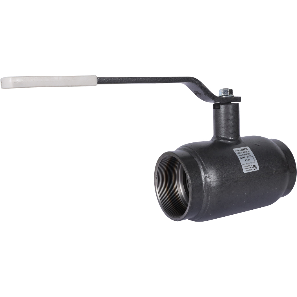 Кран шаровой ALSO Ду80 Ру 25 муфтовый стандартнопроходной