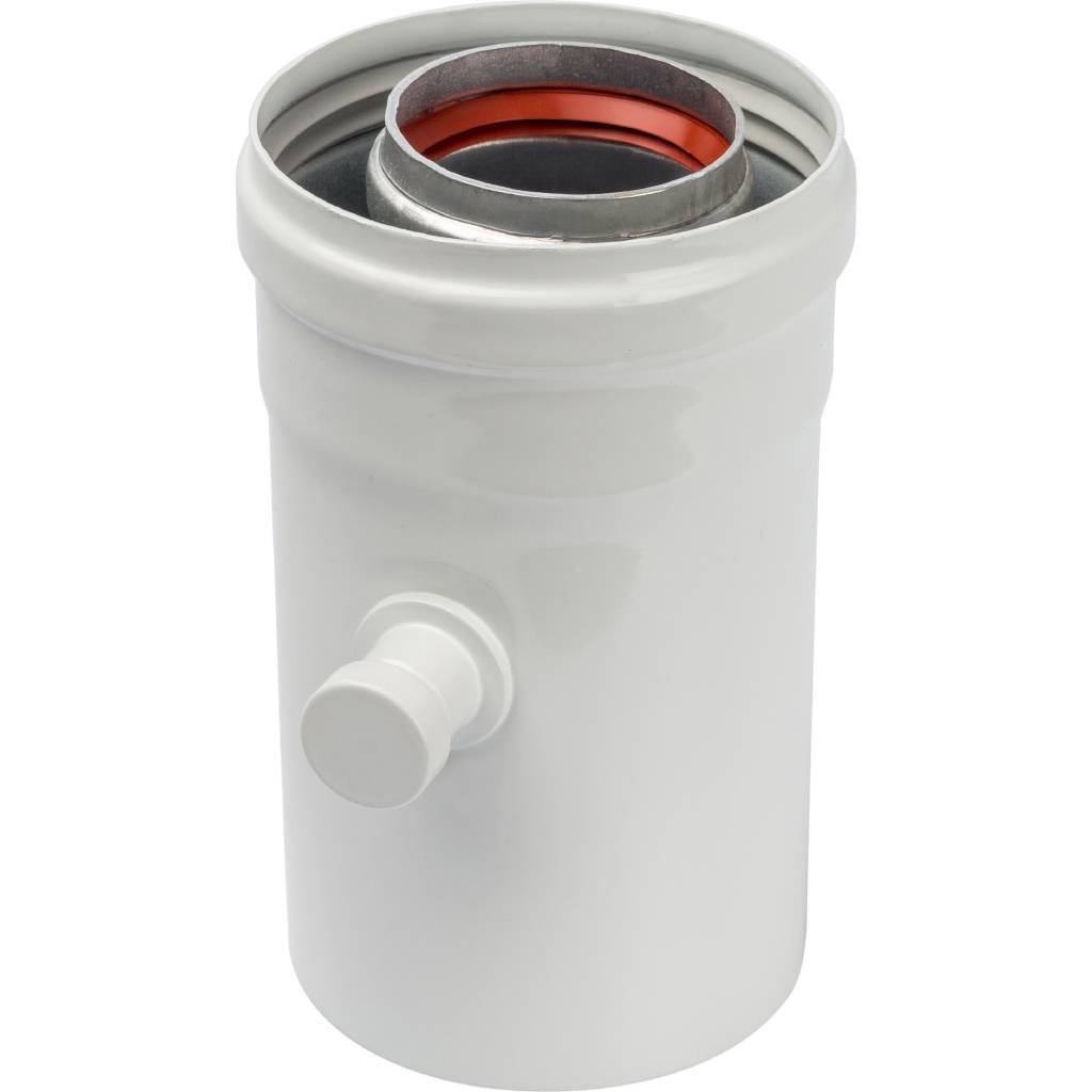 Конденсатосборник STOUT DN60/100 п/м горизонтальный (уплотнения в комплекте)