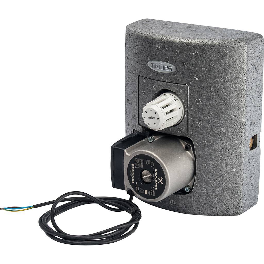Насосная группа Meibes Thermix TH с насосом Grundfos UPS 15-50 MBP термосмесителем 25-50°C 