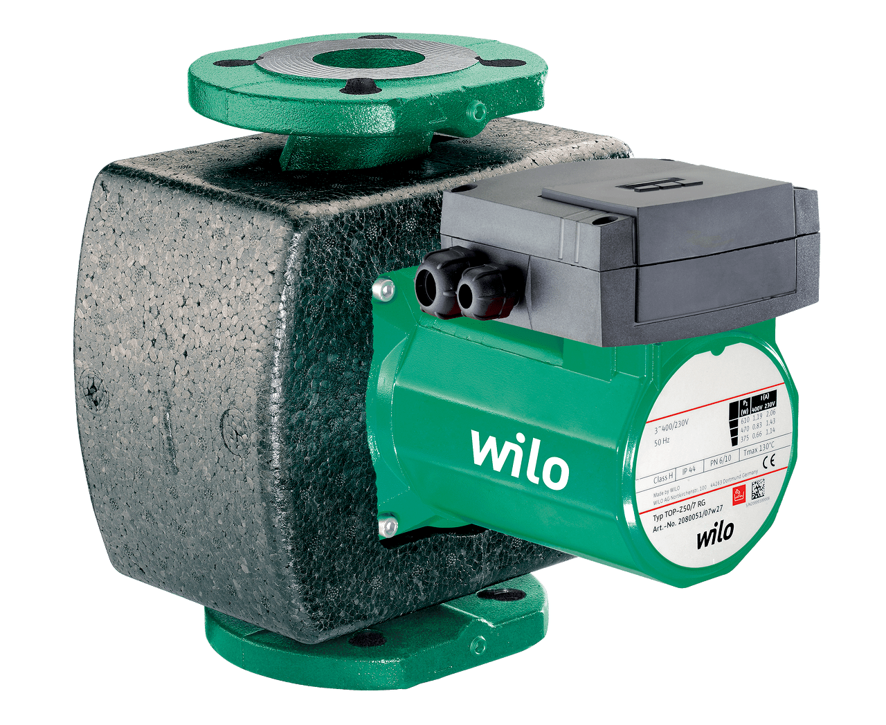 Циркуляционный насос Wilo TOP-Z 50/7 (3~400 V, PN 6/10, GG)