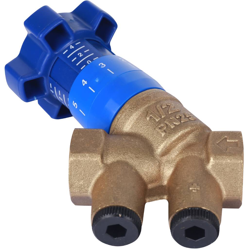 Клапан балансировочный Cimberio CIM 787ОТ/2R 1" ручной без измерительных ниппелей