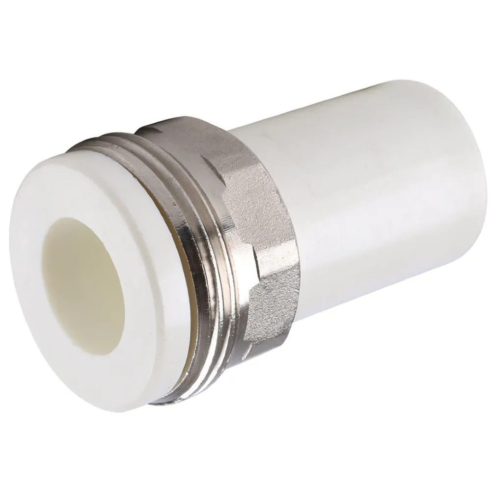 Штуцер VALFEX PP-R Dn32х1 1/4" НР (белый)