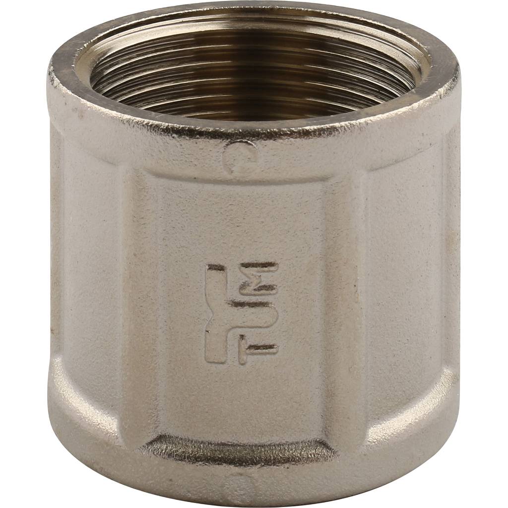 Муфта TIEMME 1 1/4х1 1/4 ВВ никелированная