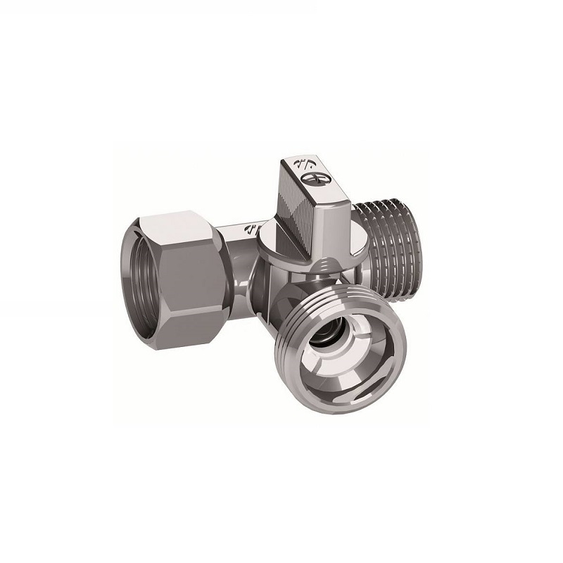 Кран шаровой трехпроходной ARCO М3/4"хМ1/2"х П1/2"