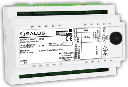 Модуль расширения Salus на 2 дополнительных регулируемых контура для контроллера Multi-Mix