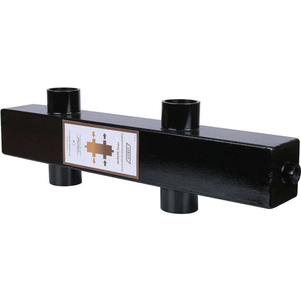 Гидравлический разделитель Askon ГРТК 80/80/40 120 кВт