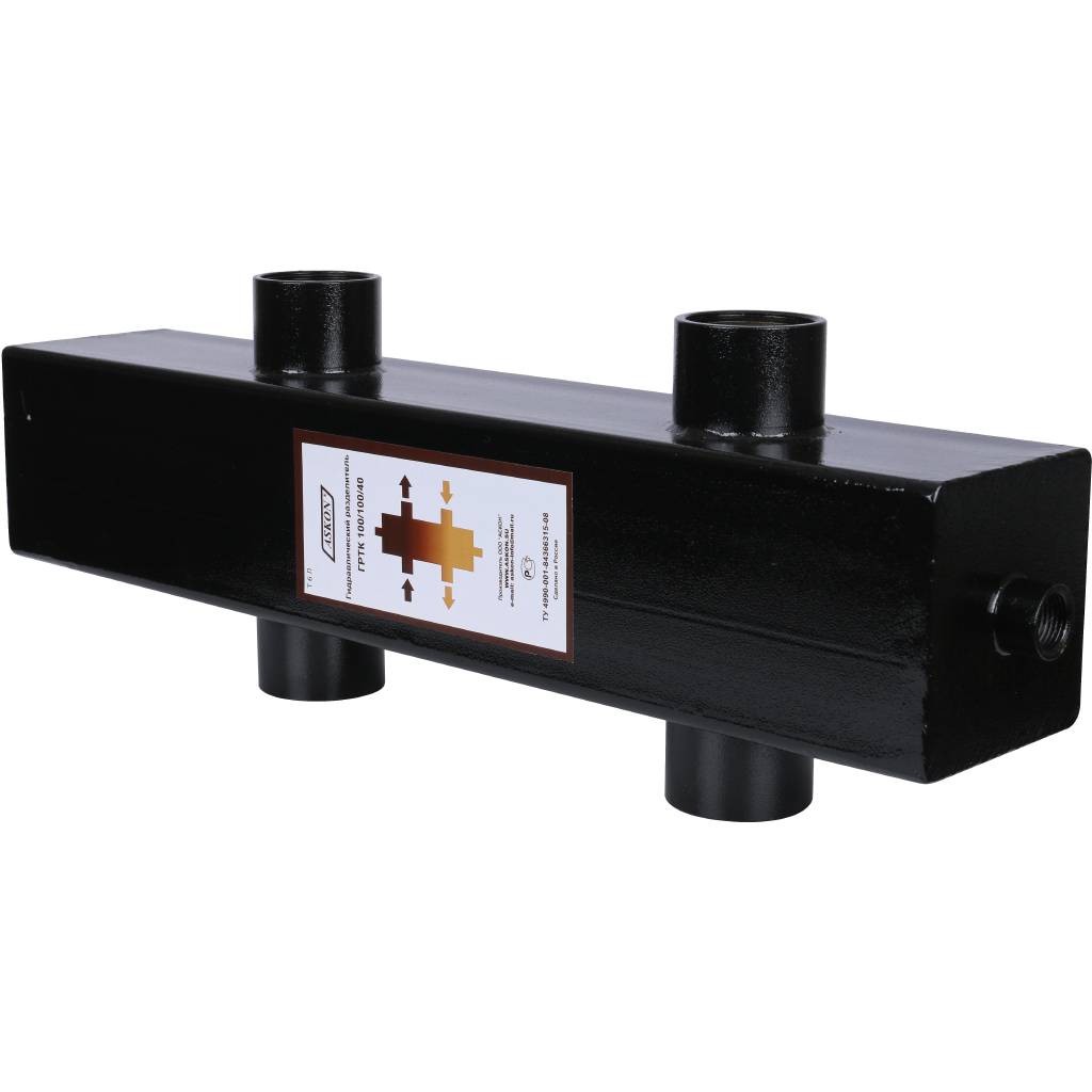 Гидравлический разделитель Askon ГРТК 100/100/40 195 кВт