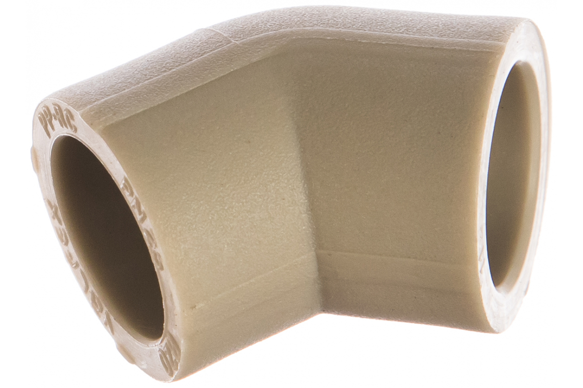 Угольник 45° VALFEX PP-R Dn25 (серый)