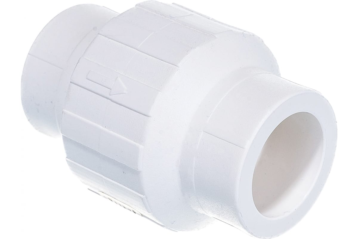 Обратный клапан РосТурПласт PP-R Дн25 (белый)