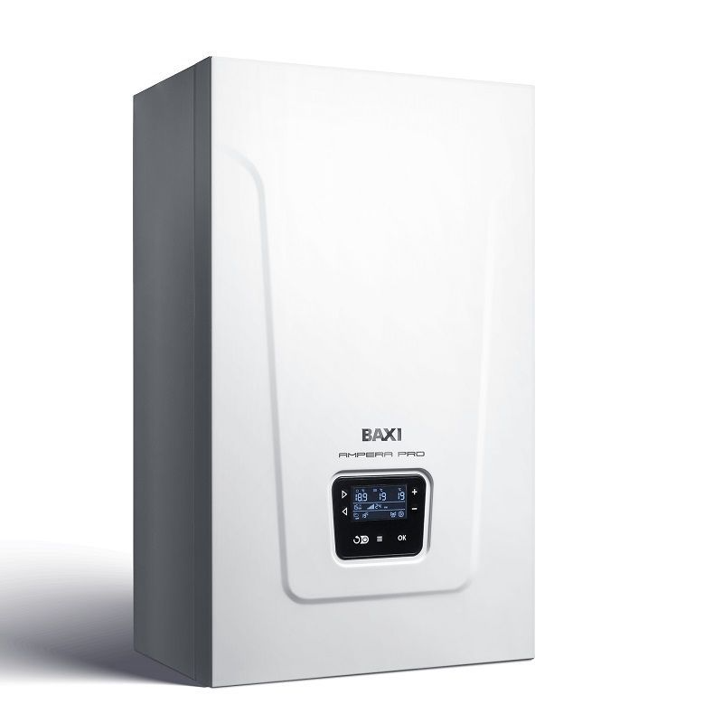 Настенный электрический котел Baxi Ampera Pro 12 (12 кВт, одноконтурный)