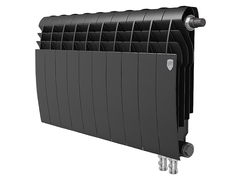 Радиатор биметаллический Royal Thermo BiLiner 350 /Noir Sable VDR x 10 секций