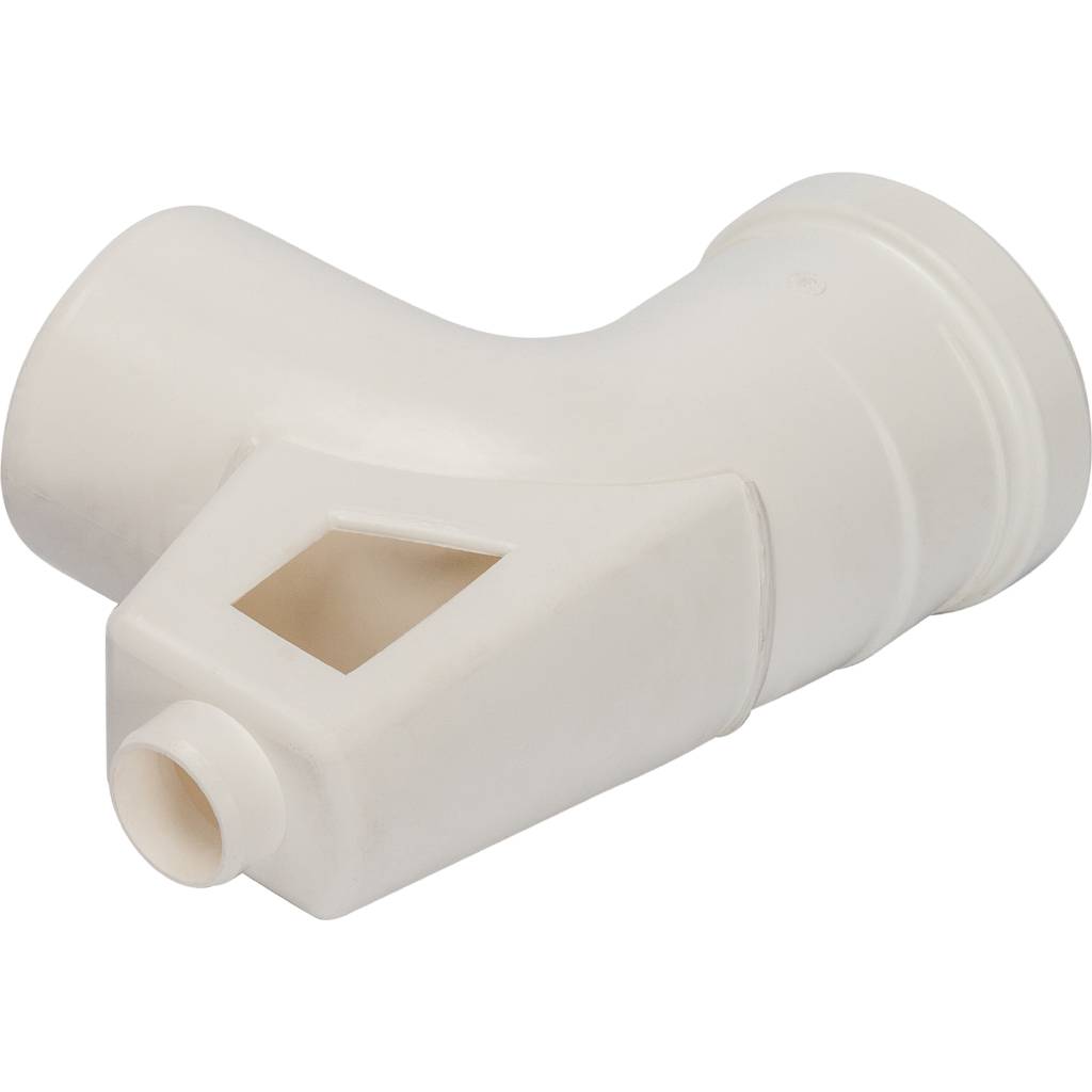 Угол STOUT 87° DN80 м/п конденсац. с кронштейном PP-FE