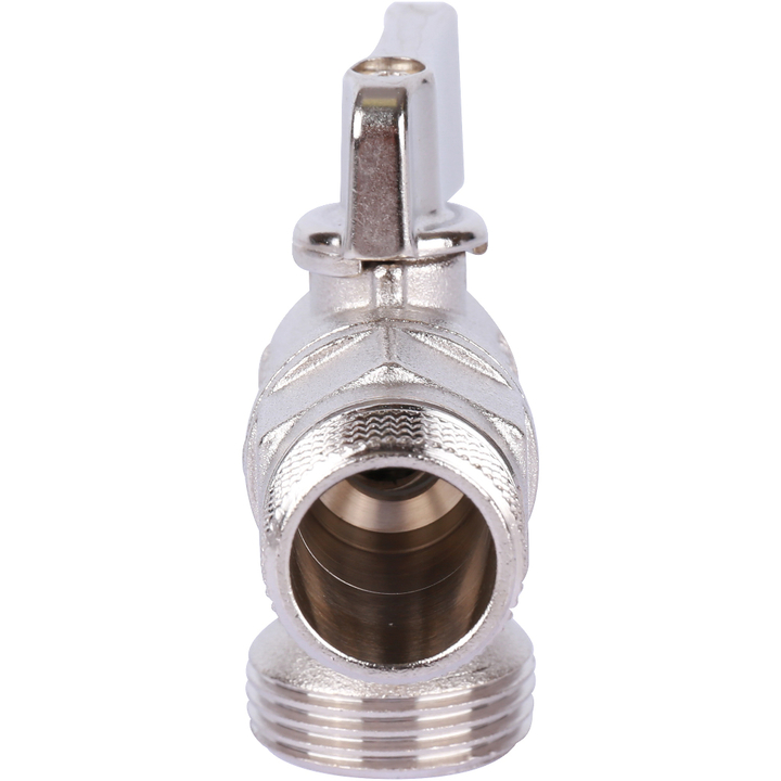 STOUT Кран шаровой угловой для бытовой техники 1/2" х 3/4"