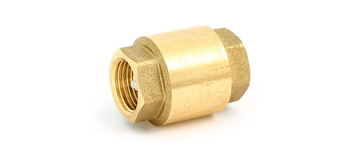 Клапан обратный UNI-FITT YORK 1/2" пружинный с пластиковым затвором 