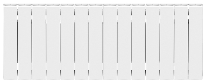 Радиатор биметаллический RIFAR SUPReMO Ventil 350 х 14 секц подключение нижнее (VL) (RIFAR S350-14 V