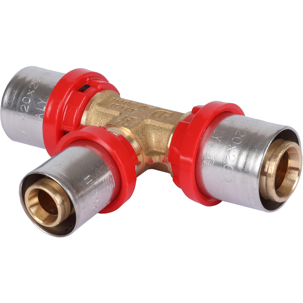 Тройник TIEMME 20х16х20 редукционный