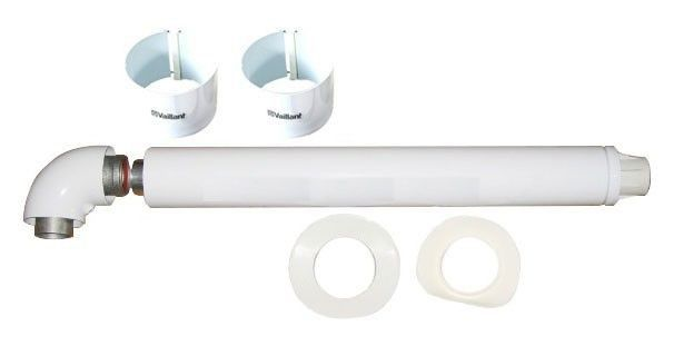 Vaillant Комплект для горизонтального прохода через стену RNC, 0,75 м, Al